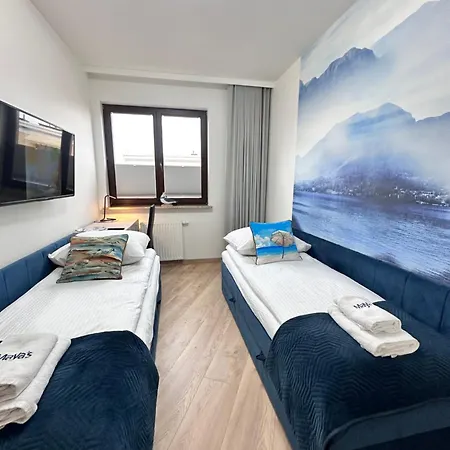 Apartament Maya's Flats & 105 - Przestronny Przy Parku Regana Blisko Plazy Gdańsk