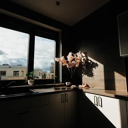 Maya's Flats & 105 - Przestronny Apartamen 그단스크